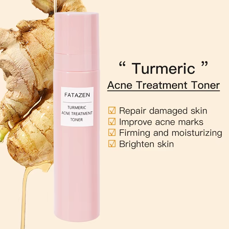 Private Label OEM ODM Moisturizing Skin Care Natural Organic Deep Hydrating Skincare Turmeric Facial Mist Repair Face Toner