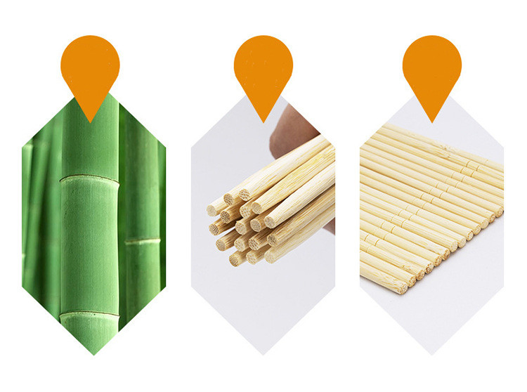 Wholesale Disposable Asian Bamboo Color Wrapper Chopstick with