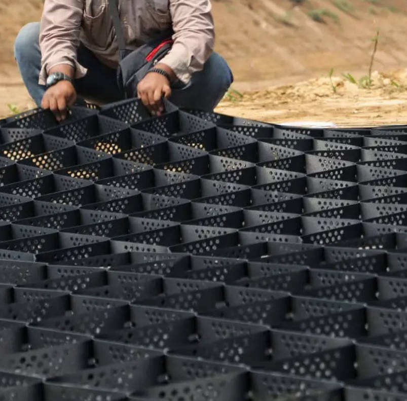 Customized Landscape Geocells Small Plastic Honeycomb Gravel Grid Geocell