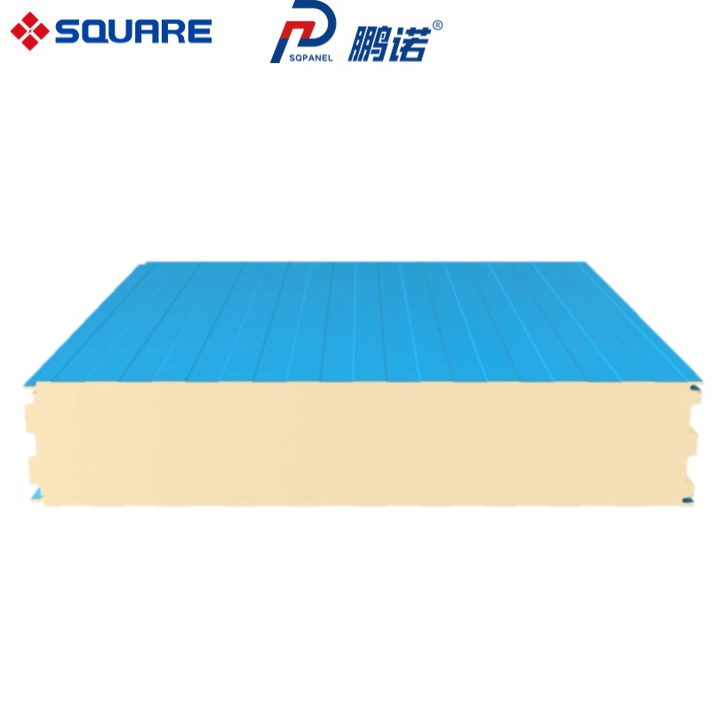 Square Insulated Panels Fire Resistant FM Approvals Cold Room PIR Sandwich Panels
