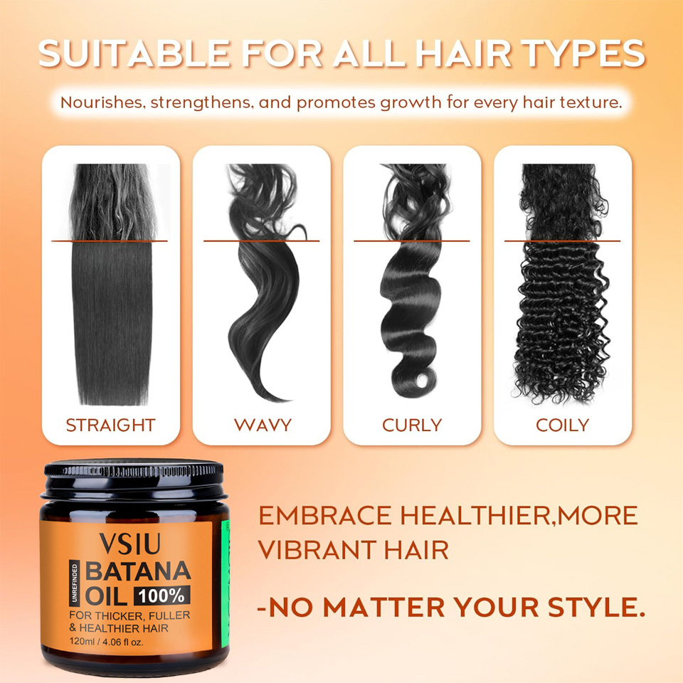 Raw Batana Oil for Hair Growth Pure Organic Batana for Thick and Strong Natural Hair