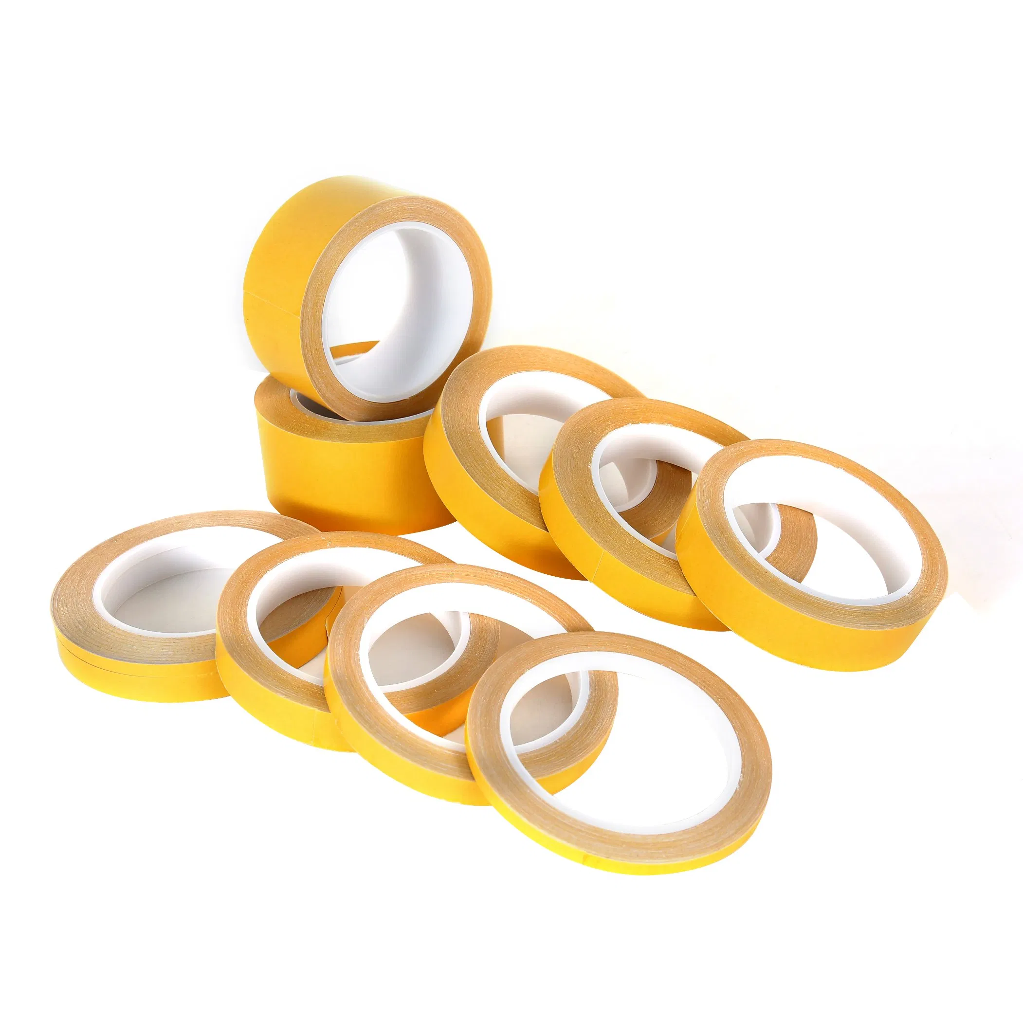 200mic Solvent Glassine Paper White PVC Self Adhesive Tape