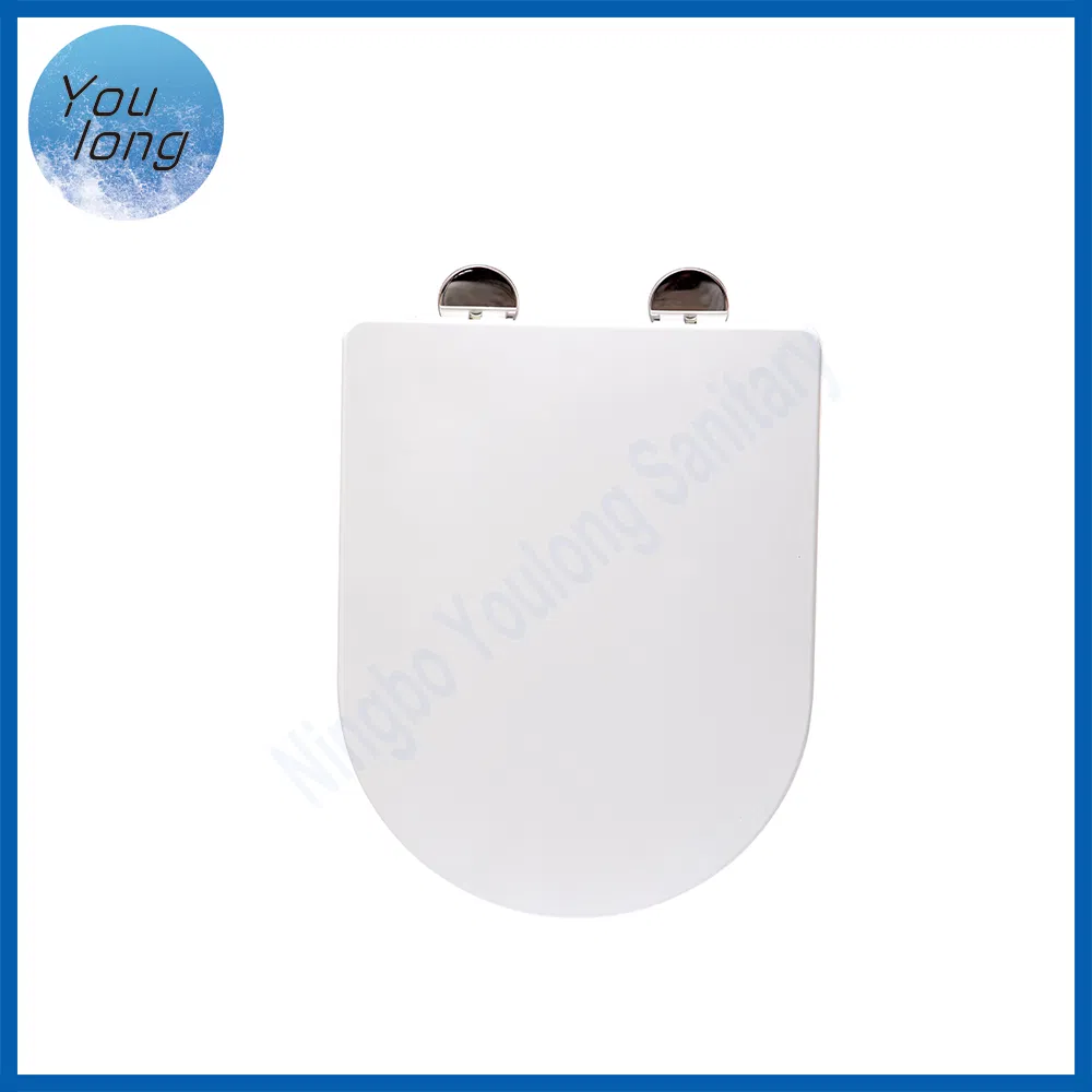 European Modern Sanitary Ware Bathroom Square Wc Cover Toilet Seat