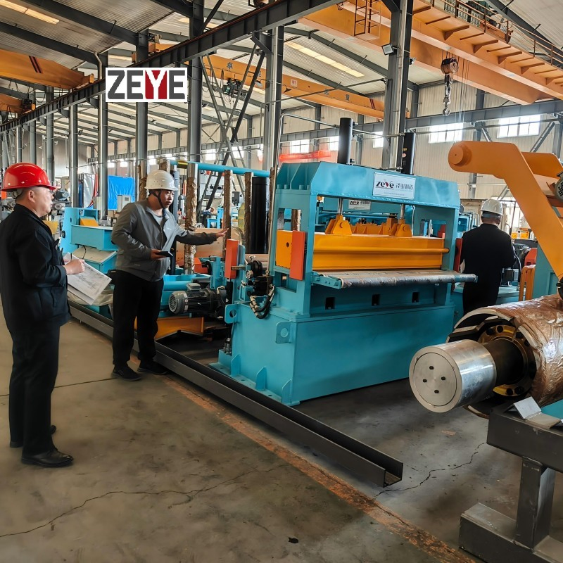 Full Automatic Slit Line Steel Metal Coil Slitter Cutting Machine and Cut to Length Machine for Large Gauge