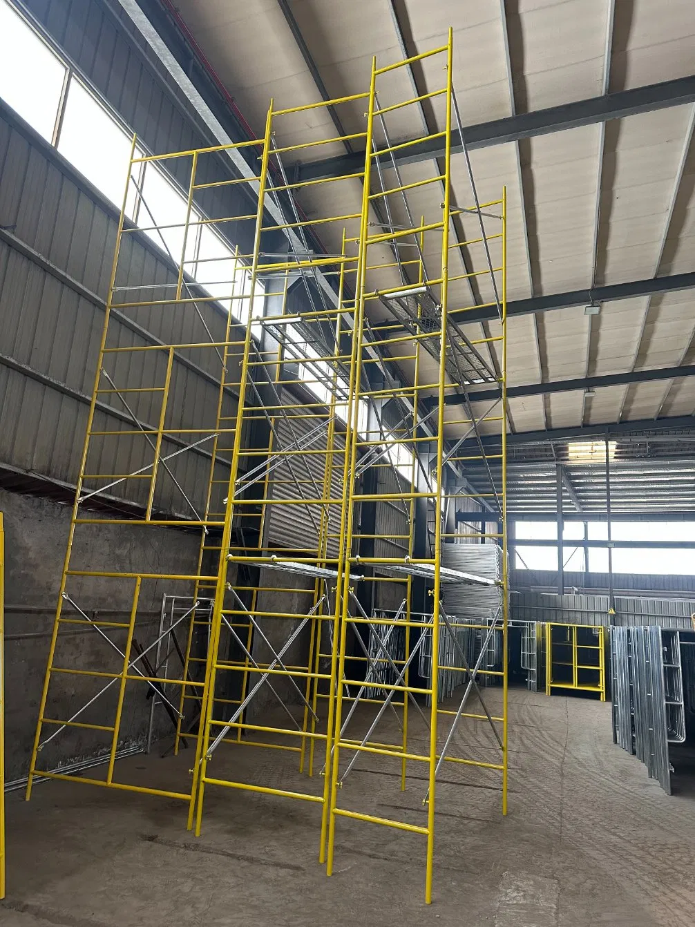 High-Strength Joints OEM ODM Custom Modular Ringlock Scaffolding for High-Rise Buildings