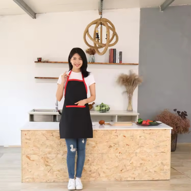 Custom Fashion Design Waterproof Adjustable Size High Quality Kitchen Apron