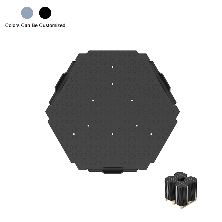 Modern Design HDPE Hexagon Ground Turf Protection Mats for Outdoor Construction