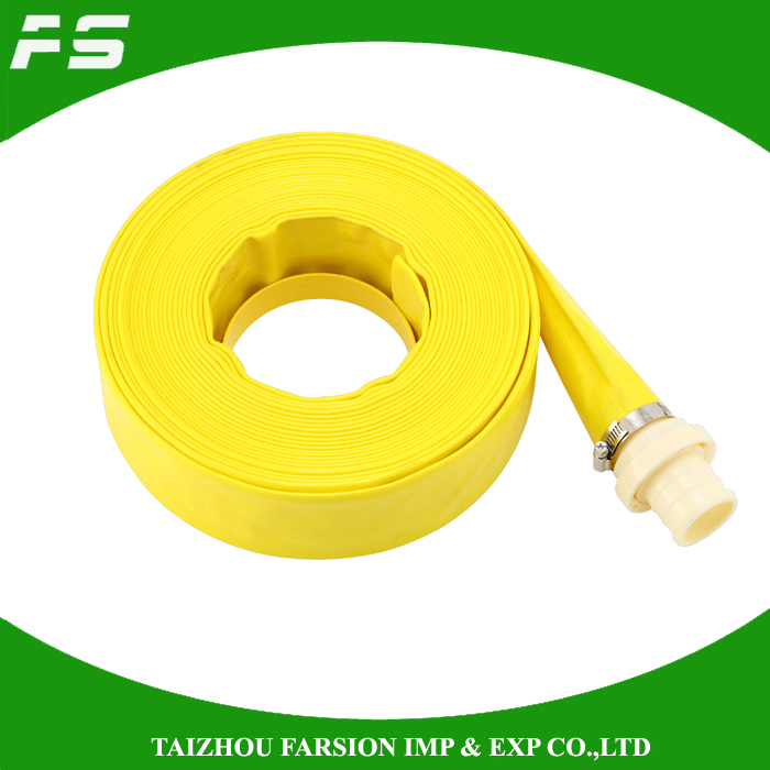 PVC Lay Flat Water Delivery Farm Watering Agriculture Irrigation Water Pump Flexible Hose