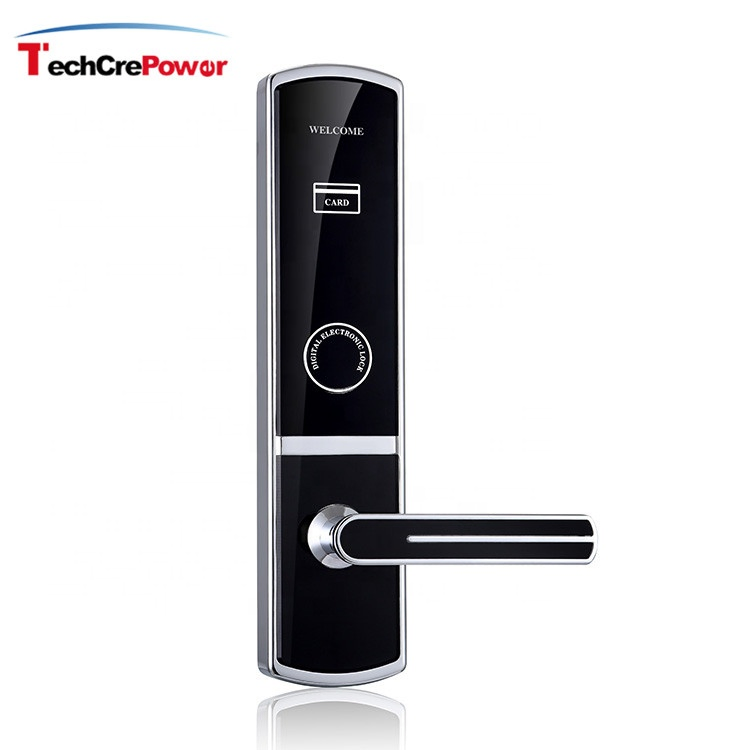 E719 Smart RFID Card Swipe Door Lock Hotel Room Locks for Hotel Card Key Lock System