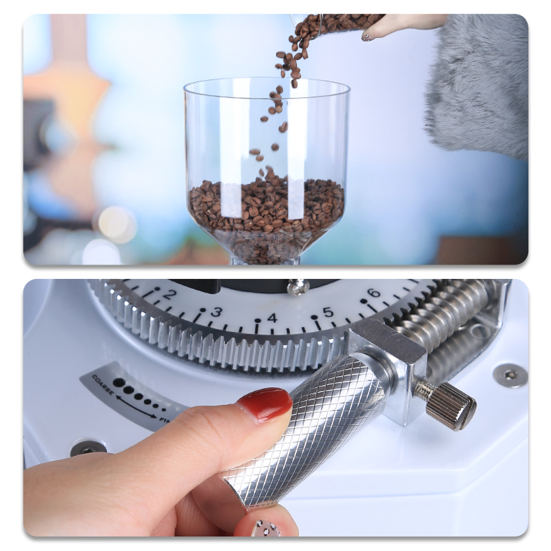 Professional Stainless Steel Electric Coffee Grinder for Precision Multi-Grind Settings