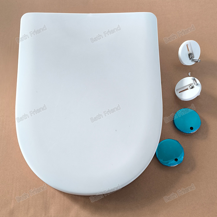 Toilet Seat PP Seat Cover for Hotel and Home Bathroom Wc