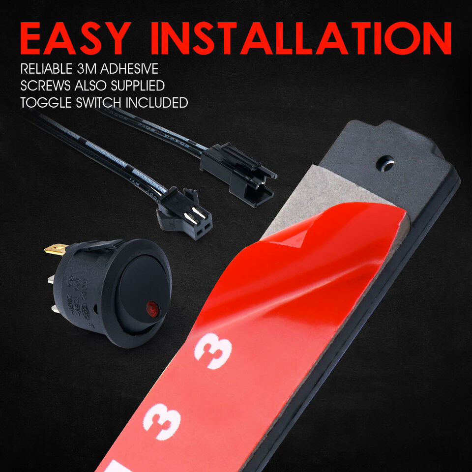 Комплект светодиодной подсветки днища White LED Rock Light Kit, 8 ламп