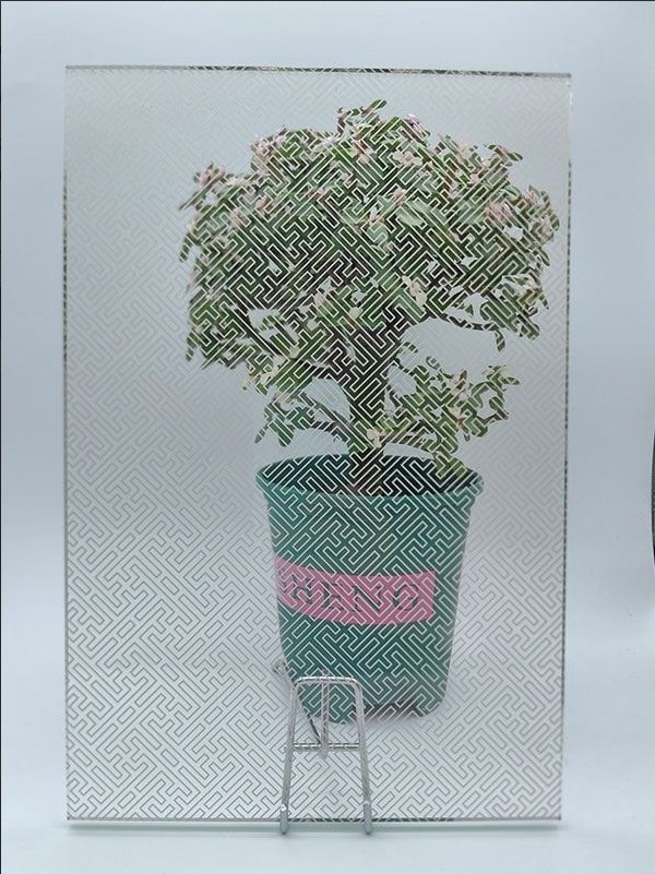 12mm Digital Printed Glass Decorative Glass for Decoration/Building/Lamination/Coating/Hollow/Deep Processing