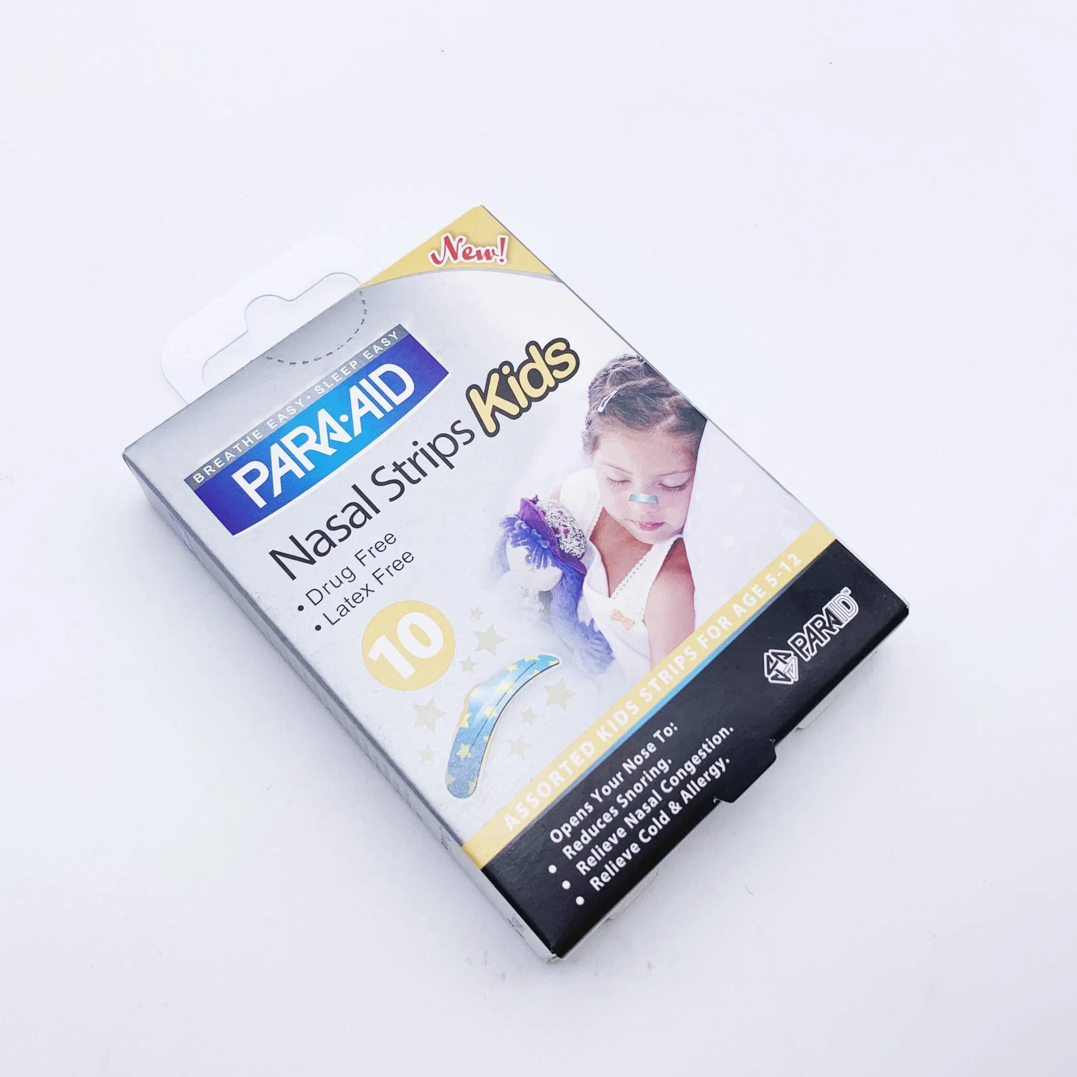 OEM Flexible Self-Adhesive Breath Cartoon Nasal Strips for Kids