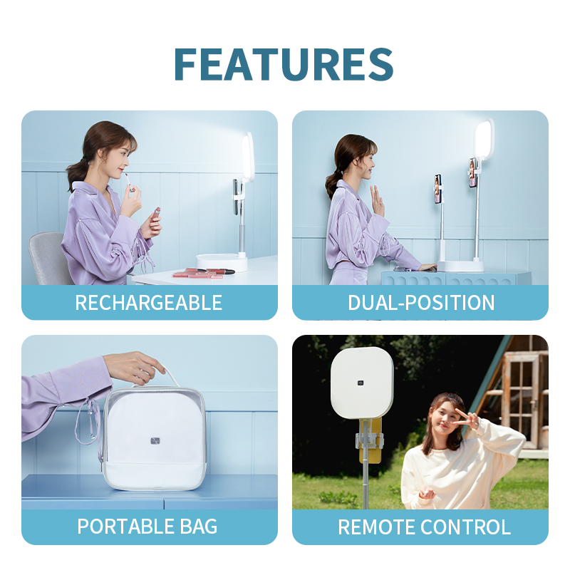 Social Media Vloging Take Selfie Video Recording All in One Tiktok Machine Live Stream Pov Video