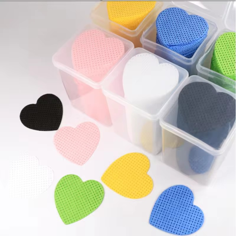 Lint-Free Meltblown PP Nonwoven Nail Polish Remover Wipes for Manicure & Nail Art Cleaning