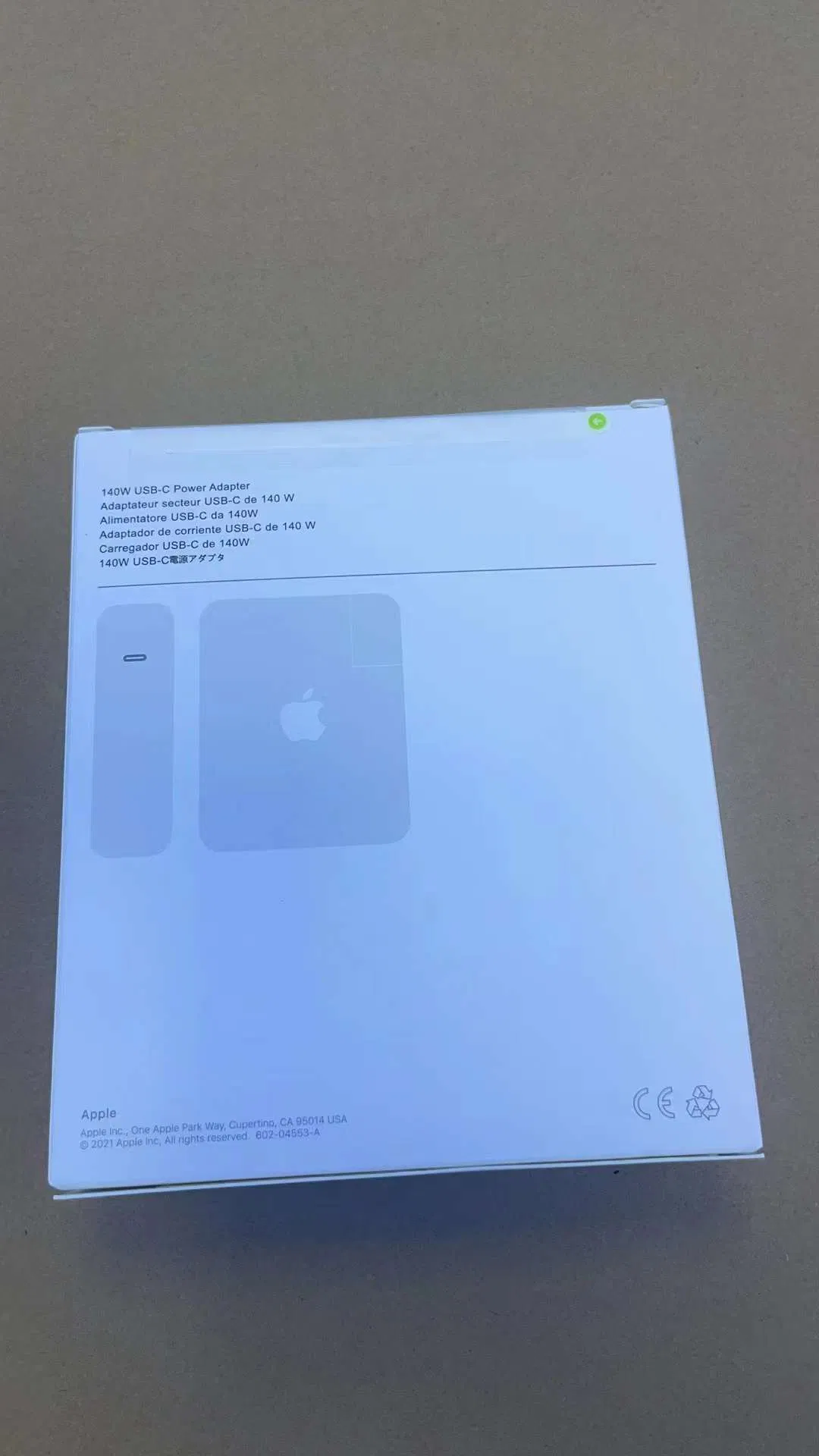 Super Fast Charger USB-C 140W Power Adapter for MacBook PRO 16-Inch Us/EU Plug Standard