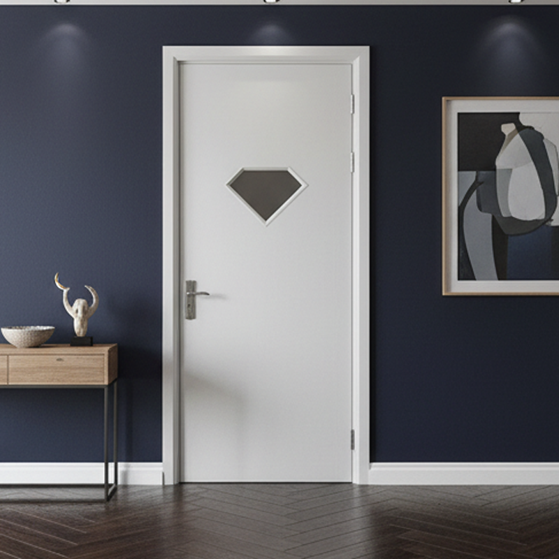 Durable WPC Door Anti-Deformation Anti-Warp Stable in All Climates