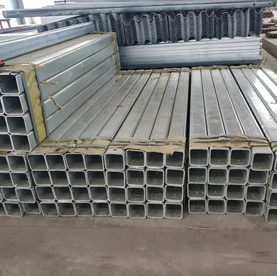 RSs-cb091 Steel wave shpe beam highway guardrail crash barrier