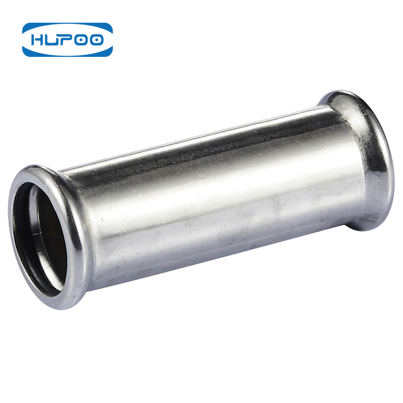 304 or 316L Stainless Steel Press Fitting Slip Coupling for Repair M Profile