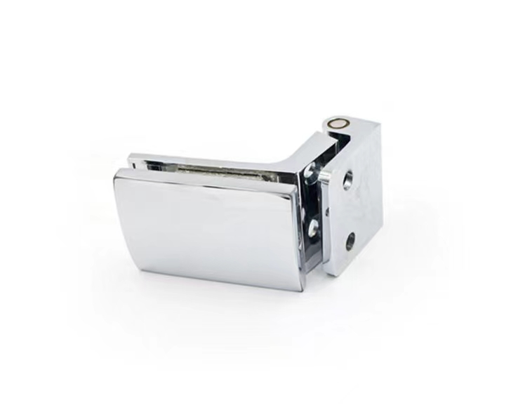 Movable Ss Mirror Sliding Shower Tempered Glass Door Hinge Glass Clamp