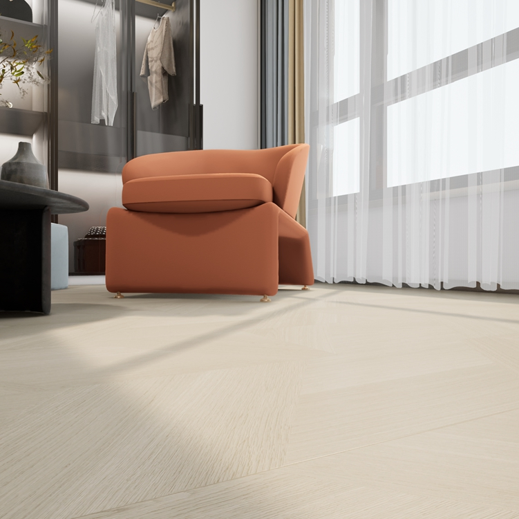 Multi-Layer Engineered Parquet Wood Flooring Vn Wood Flooring Gold and Black