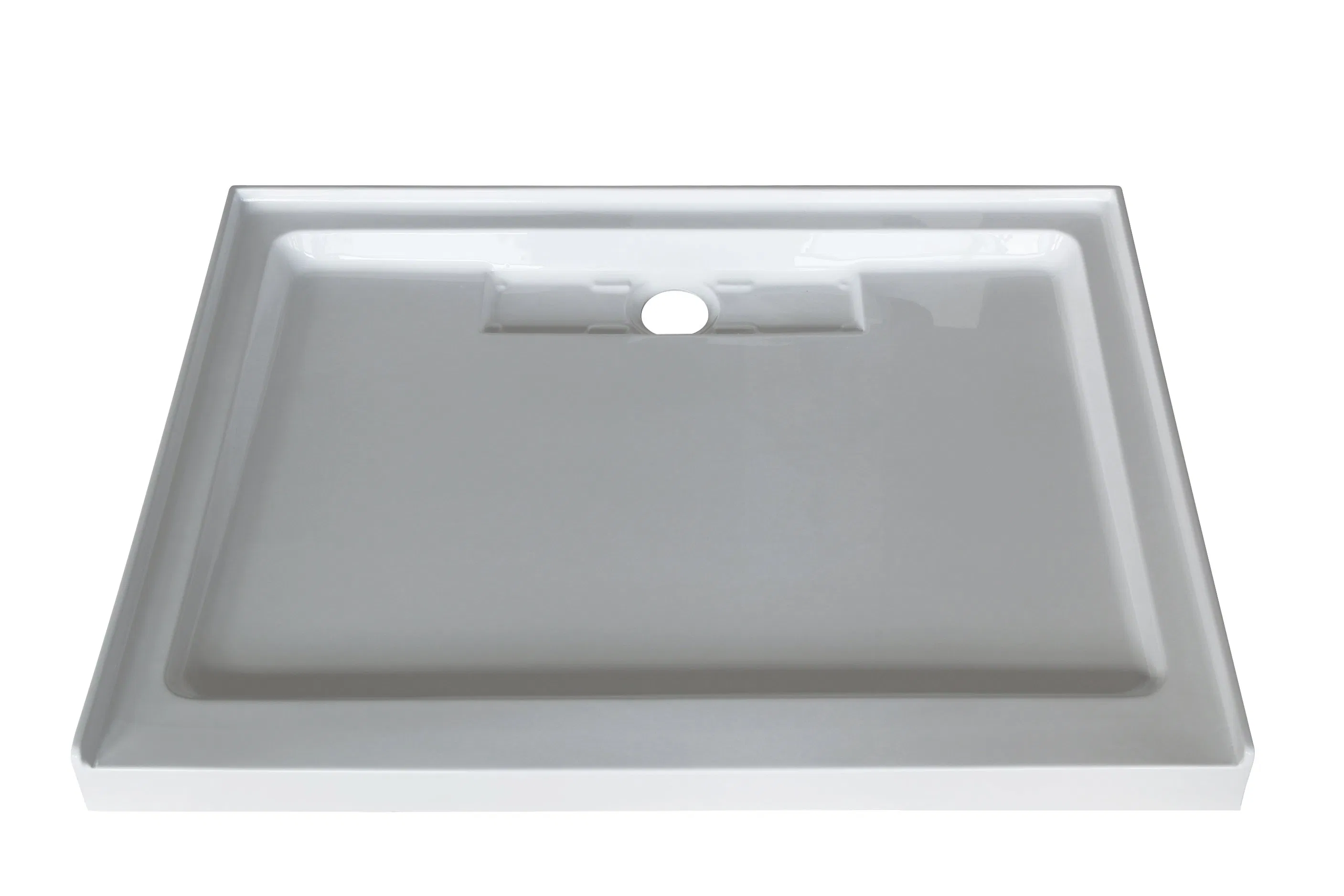 Stylish 60X32 Acrylic Shower Tray in White for Contemporary Spaces