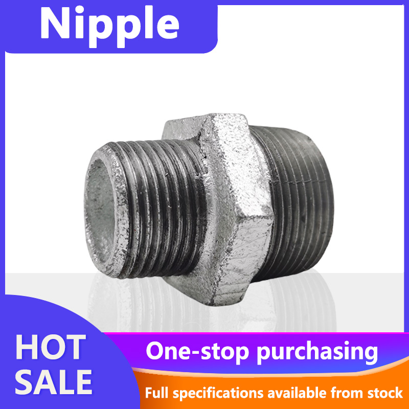 Galvanized Reducing Nipple for Pipe Connection