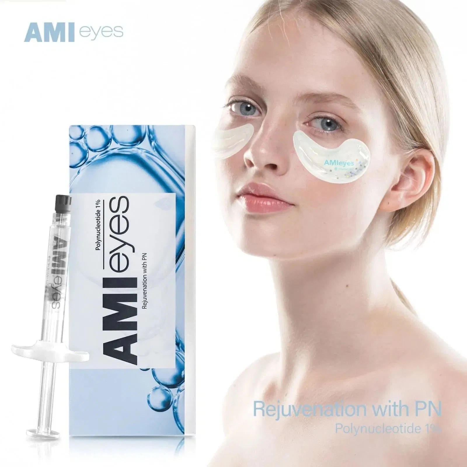 Korea Ami Eyes Increase The Production of Its Own Elastin Remove Wrinkles From The Eyes Improvement of Skin Elasticity