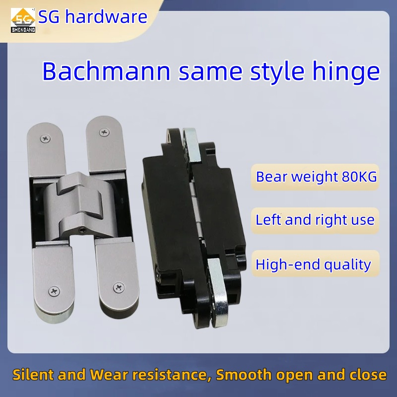 German Simonswerk Heavy Duty Gate Door 36mm 80kg Bachmann Same Style Invisible 3D Adjustable Concealed 28*160mm Zinc Alloy Hidden Hinge