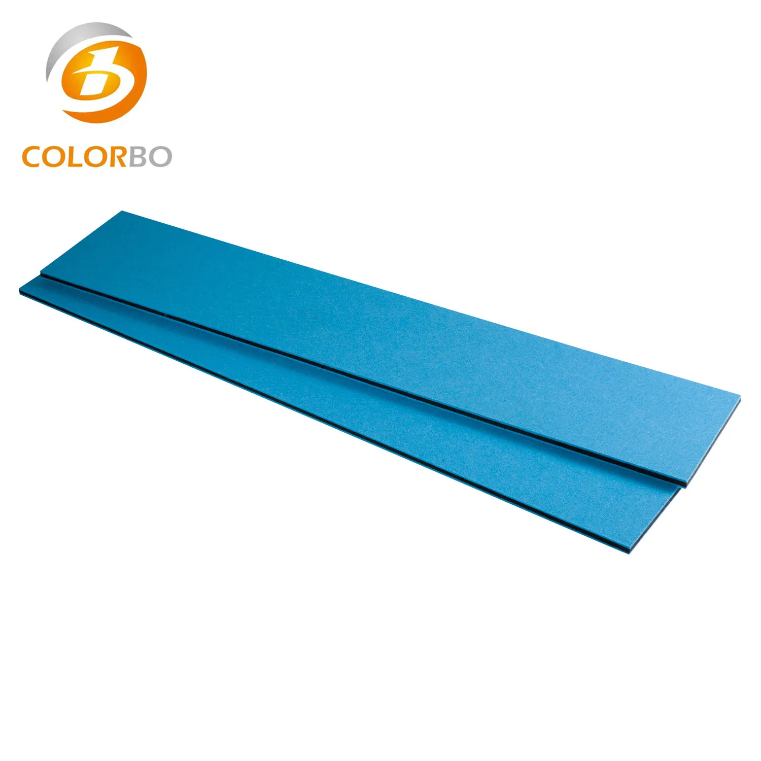 Sound Absorption Materials CBA24 Sky Blue 9MM Polytester Fiber Panel