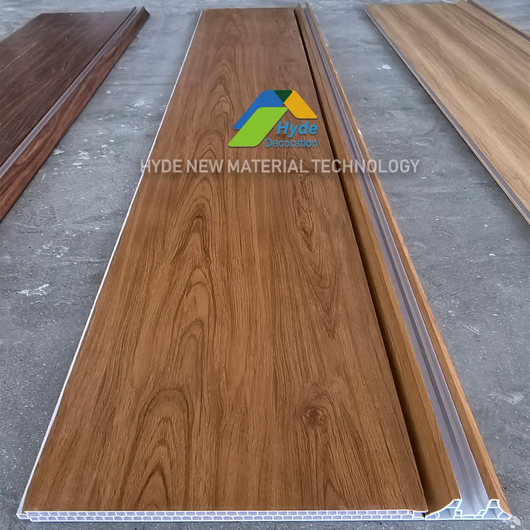 400mm*26mm*2900mm Indoor Fire Retardant High Rigidity Hollow Room PVC Partition Wall