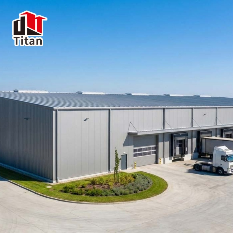 Superior Rigid Steel Structure Warehouse with Anti Corrosive Wall Panels