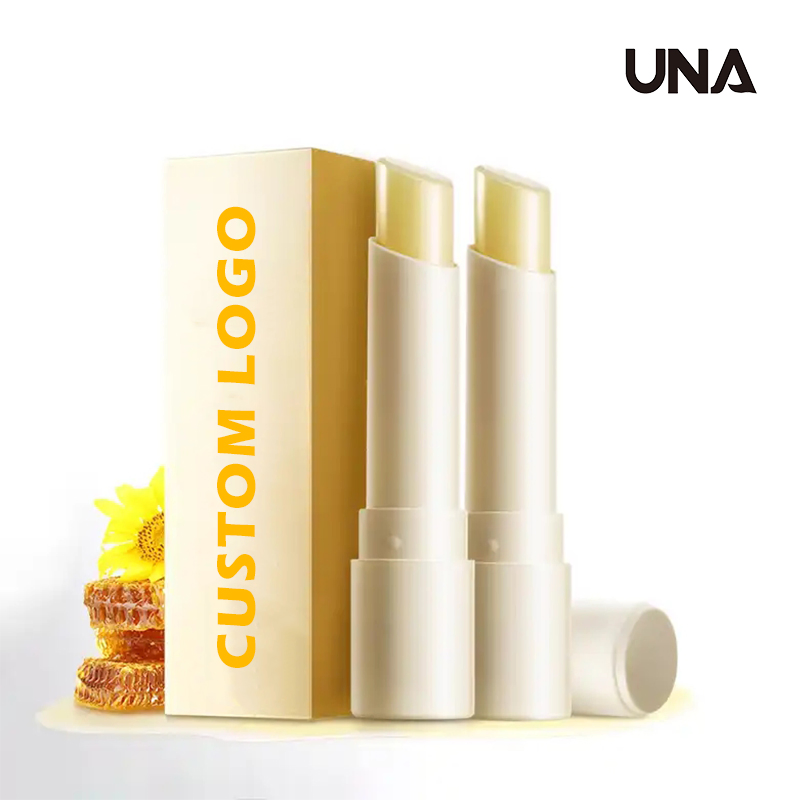 Custom Lip Beauty Vegan Natural Chapstick Private Label Honey Shea Butter Moisturizing Lip Balm