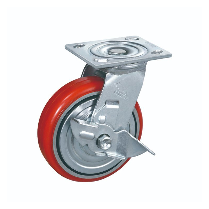Heavy Duty TPR Fixed Industrial Caster for Smooth Mobility