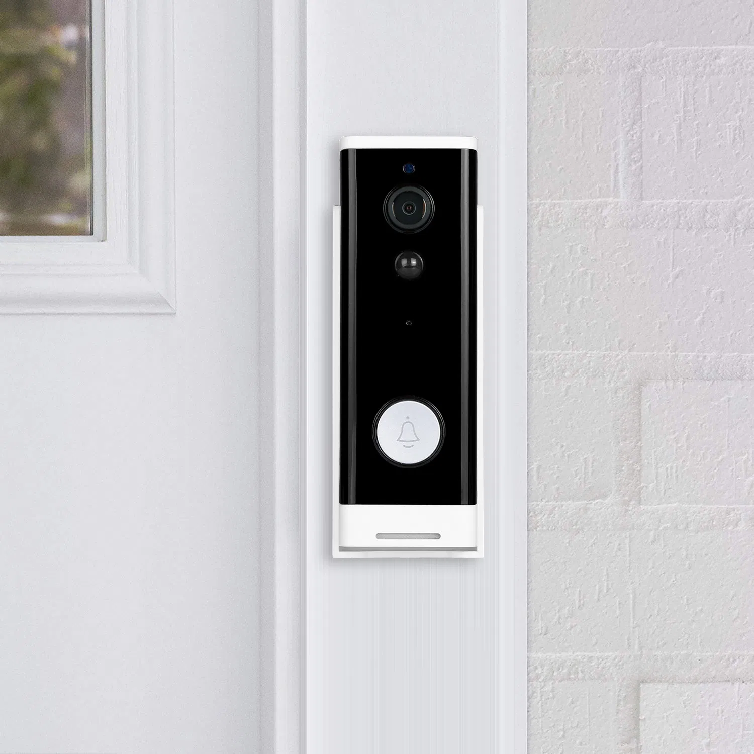 Smart Video Doorbell Tu Ya Wi-Fi Two-Way Audio PIR Motion Detection 1080P HD Battery Power Doorbell