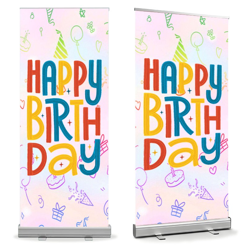 Advertising Cheap Banner PVC Banner Roll Double Sided Retractable Outdoor Banner