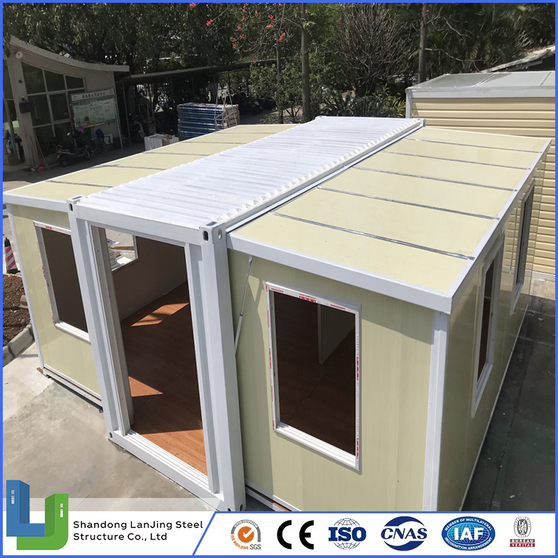 China Made Spacious and Luxury 40FT Container House 2 Bedrooms Expandable Houses Prefabricated Containers House
