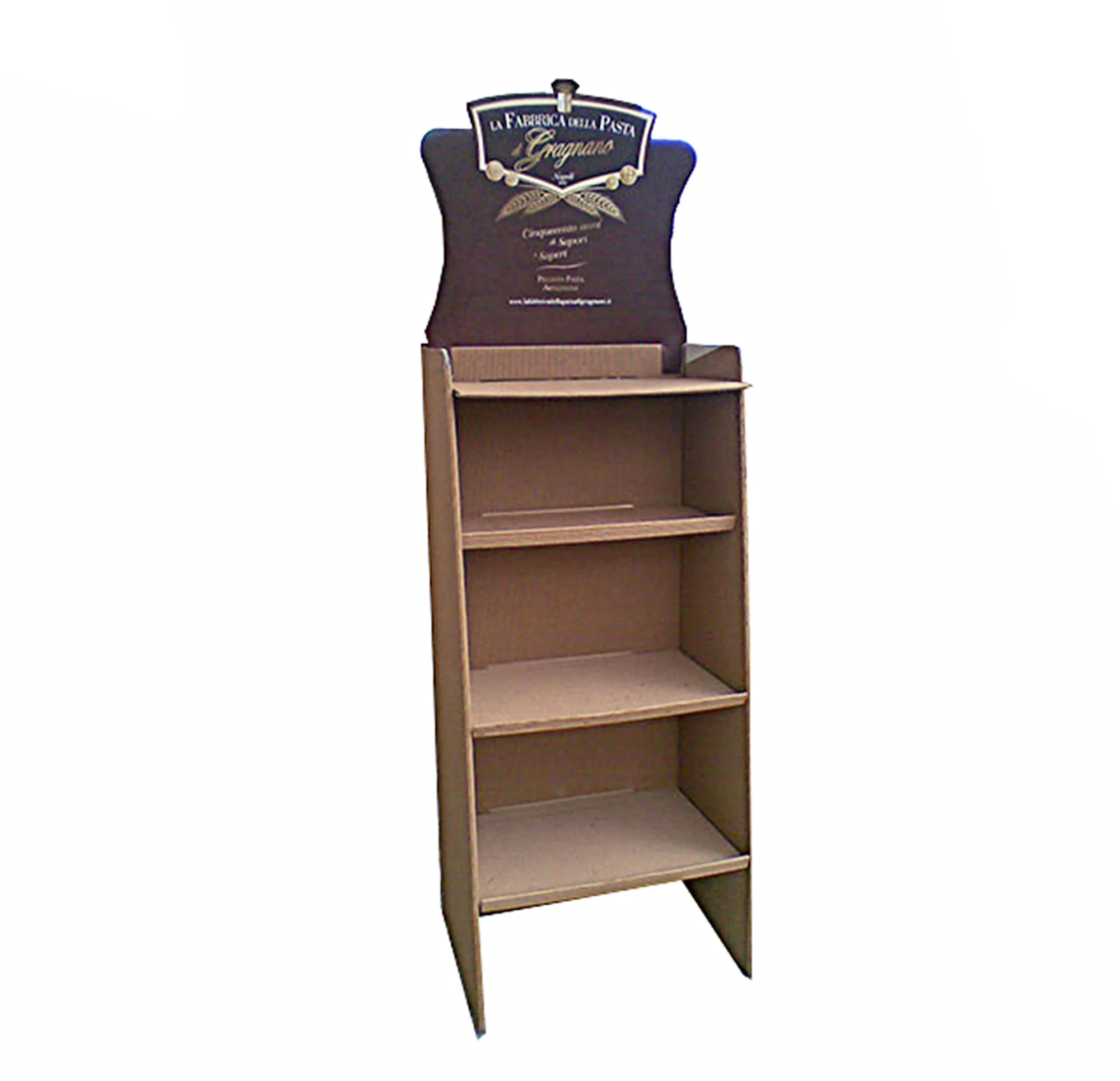 Flooring-Stand Cardboard Teethbrush Retail Displays for Mechandise Retail