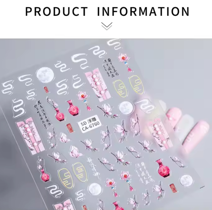 New Arrival Nail Decoration Kits Color Nail Gel Strips Nail Polish Nail Art Stickers