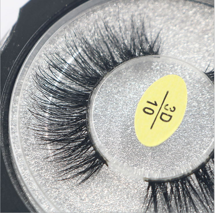 Labor 1 Pair 3D Soft Mink Hair False Eyelashes Handmade Wispy Fluffy Long Lashes Natural Eye for Woman