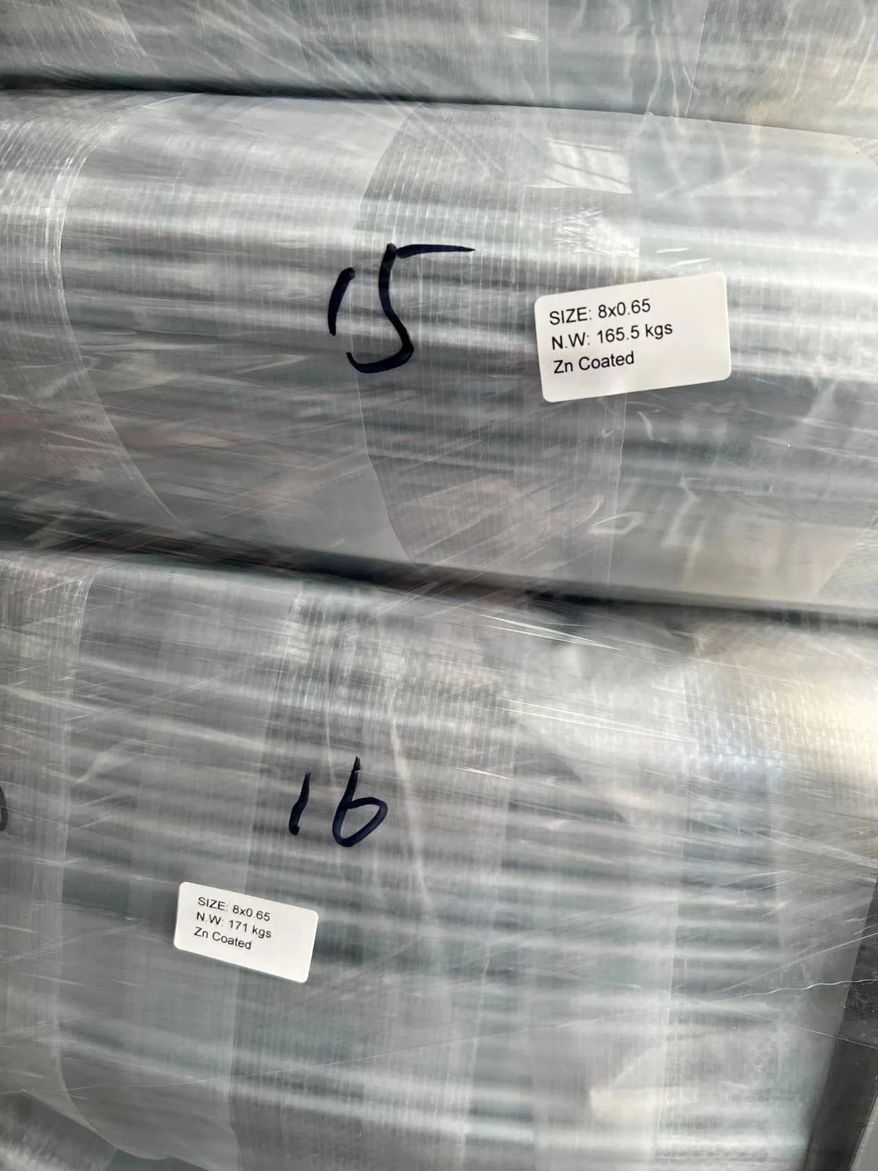 Factory Price 4.76mm 8mm Single Wall Tube for Refrigerator Galvanized Steel Coil