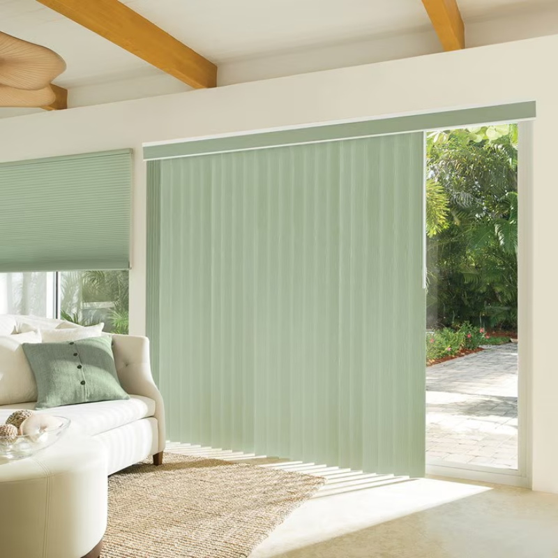 Factory Price PVC Vertical Blinds Window Blind Sun Block Dream Curtain