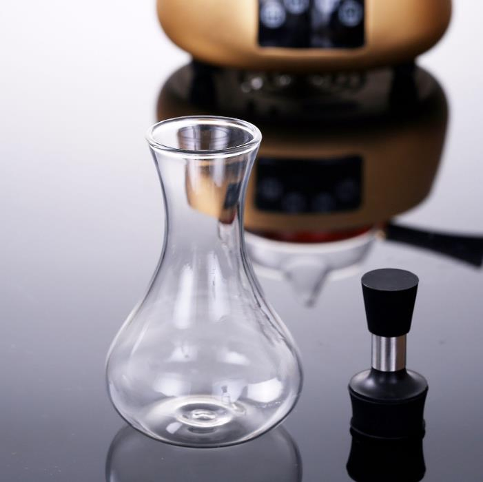 Household Glass Oil Pot Kitchen Spice Bottle Jar Kitchen Cooking Oil Bottle Double Pot 2 Outlet Sauce Bottle with Lid