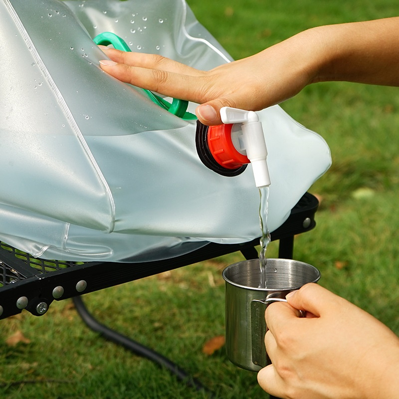 10L 20L Collapsible Travel Water Bag, Camping Water Canister