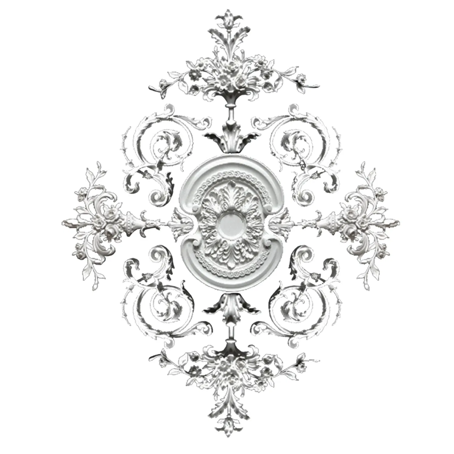 Auuan China Manufacture Lightweight Flower Ceiling Tiles for Home Design