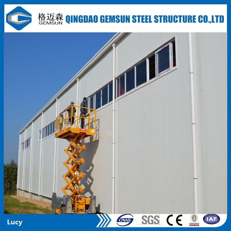 Steel Structure Bridge Application and GB Standard Low Cost Prefab Warehouse