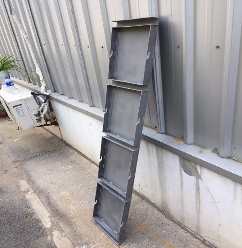 Modern Design Corten Steel Facade Exterior Cladding Rusted Metal Siding Wall Panel