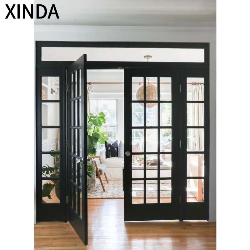 Sleek Aluminum Glass Door for Modern Home Interior Design Door