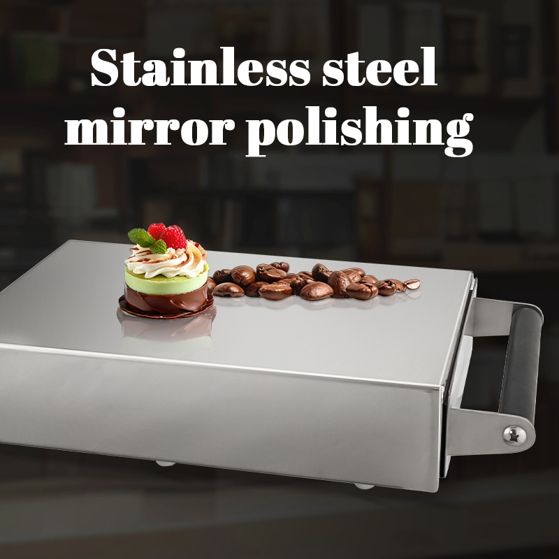 Daosheng Non-Slip Base Thickened Stainless Steel Expresso Knock Box Drawer with Removable Knock Bar Coffee Powder Box
